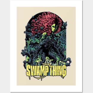 Monster Swamp Thing Posters and Art